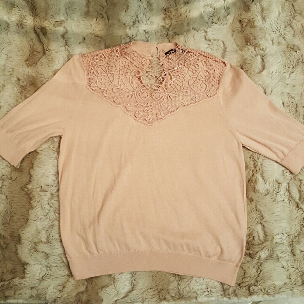 Marks and Spencer Pink Sweater Top